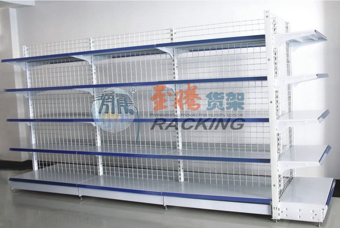 背網(wǎng)式超市貨架